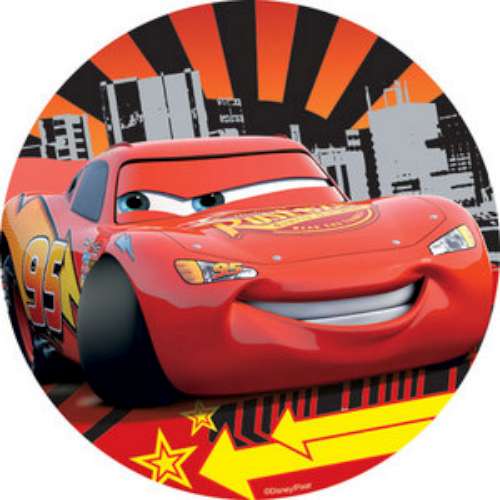 Lightning Mcqueen Edible Image - Click Image to Close